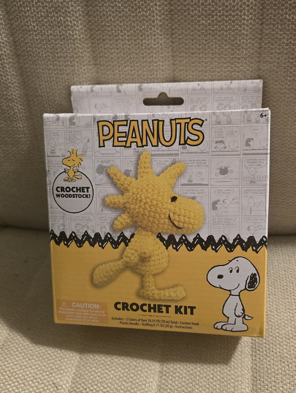 Peanuts Crochet Kit Snoopy & Woodstock Set  (2 Kits)